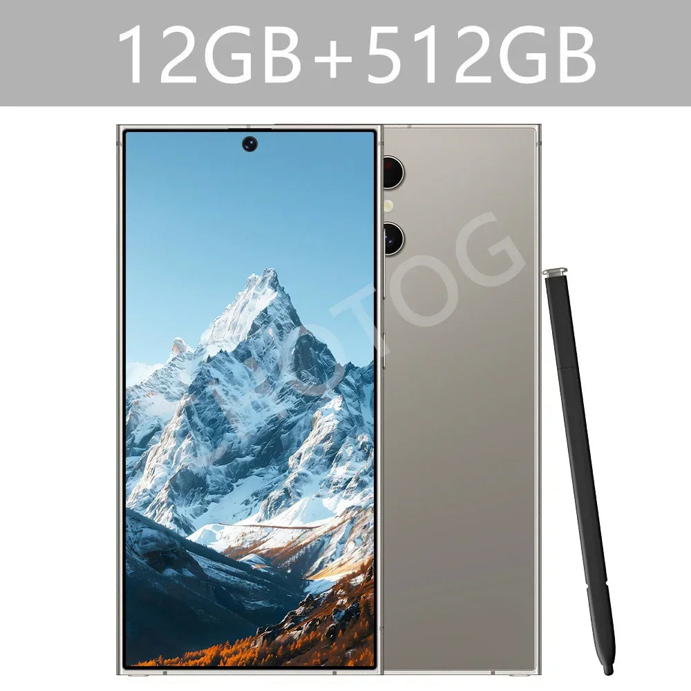 Screen Protector For S24 Ultra Smartphone 7.3inch Protector Original Cellphones 5G Dual SIM Andriod 7800mAh Mobile Cell Phones - Evallys.com