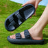 2025 Men’s Thick Sole Slippers – Non-Slip Shower & Indoor Sandals - Evallys.com