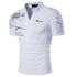 Men's Polo Shirt Golf Shirt Graphic Prints V Neck Outdoor Street Short Sleeves Print Clothing Sports Fashion Streetwear Designer - Evallys.com