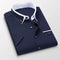 TFETTER Summer Business Shirt Men Short Sleeves Button Up Shirt Turn-down Collar Casual Shirts Mens Clothing Plus Size 5XL - Evallys.com