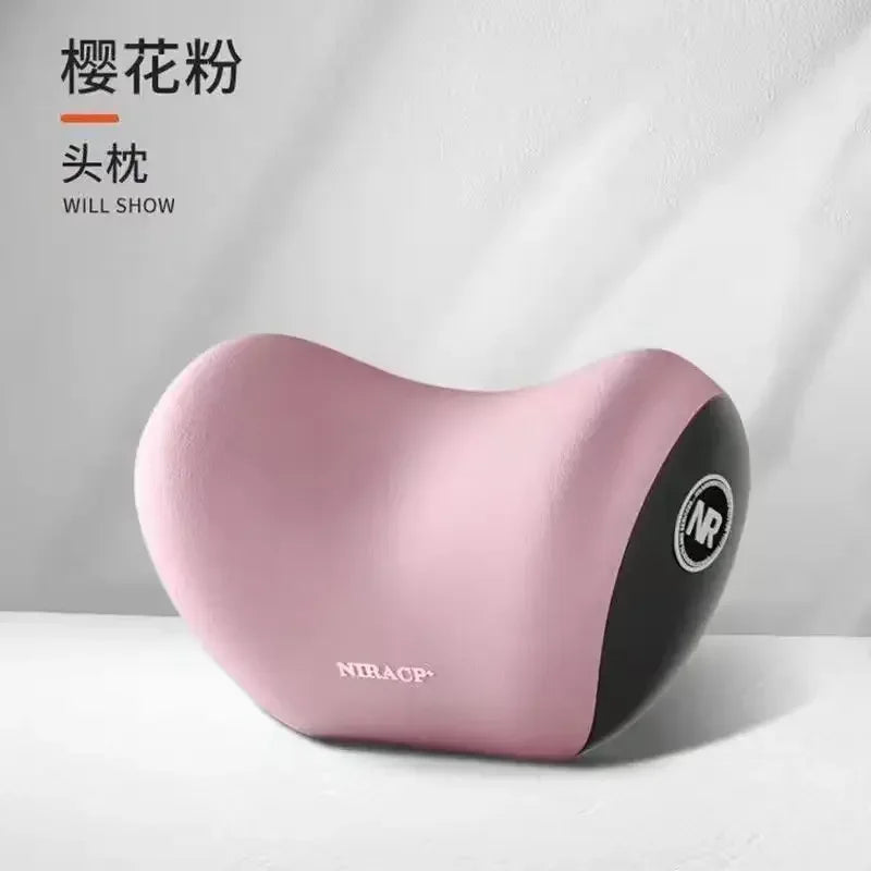 Car Headrest/Lumbar Support Car Neck Pillow Waist Cushion Driver Seat Backrest Car Cushion Driving Lumbar Support Waist Support - Evallys.com
