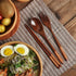 Japanese Wooden Spoon Fork Chopsticks Set Sushi Cutlery High Quality Eco-friendly Portable Tableware Set Kitchen Utensils Gifts