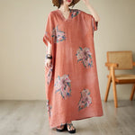 Bohemian Summer Maxi Dress – Vintage Loose Beach Streetwear - Evallys.com