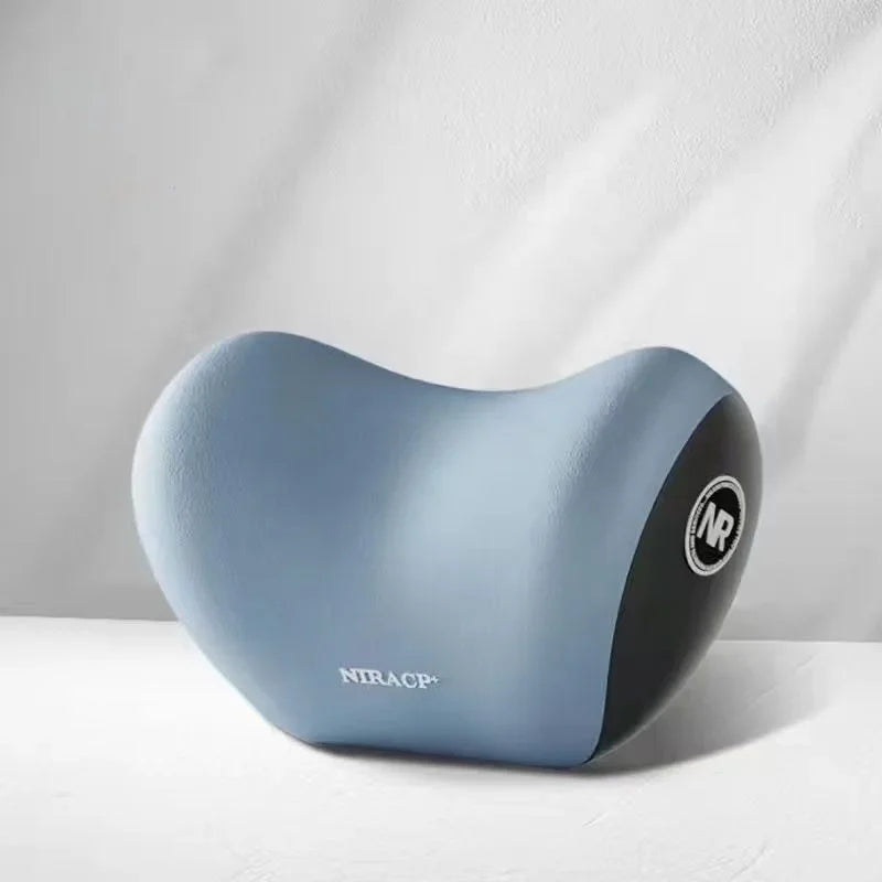 Car Headrest Lumbar Support Memory Foam Vertebral Lumbar Support Car Neck Pillow Back Cushion Office Car Interior Accessories - Evallys.com