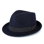 Men's Wool Fedora Hat – Winter Warm Felt Jazz Cap for Parties - Evallys.com