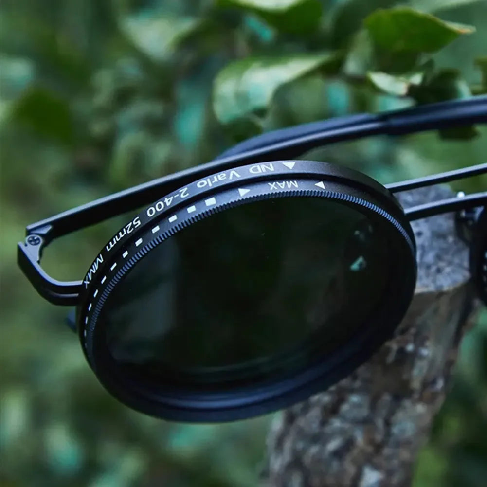 ND9 adjustable dimming sunglasses Retro Punk round men's outdoor fishing UV400 polarized driving sunglasses for Driving Fishing - Evallys.com