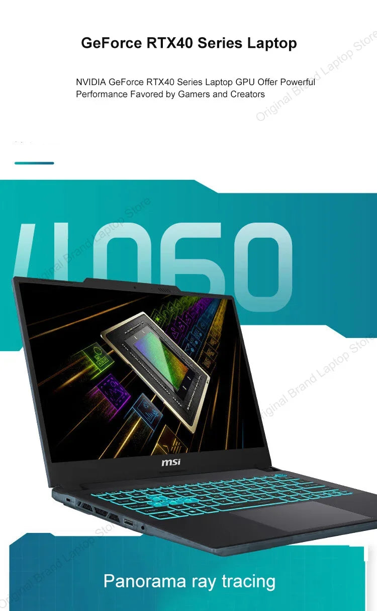 2024 MSI Cyborg 15 Gaming Laptop 15.6 Inch FHD 144Hz IPS Screen Netbook Intel Ultra7-155H 16GB 512GB RTX4060 Notebook Computer - Evallys.com # #