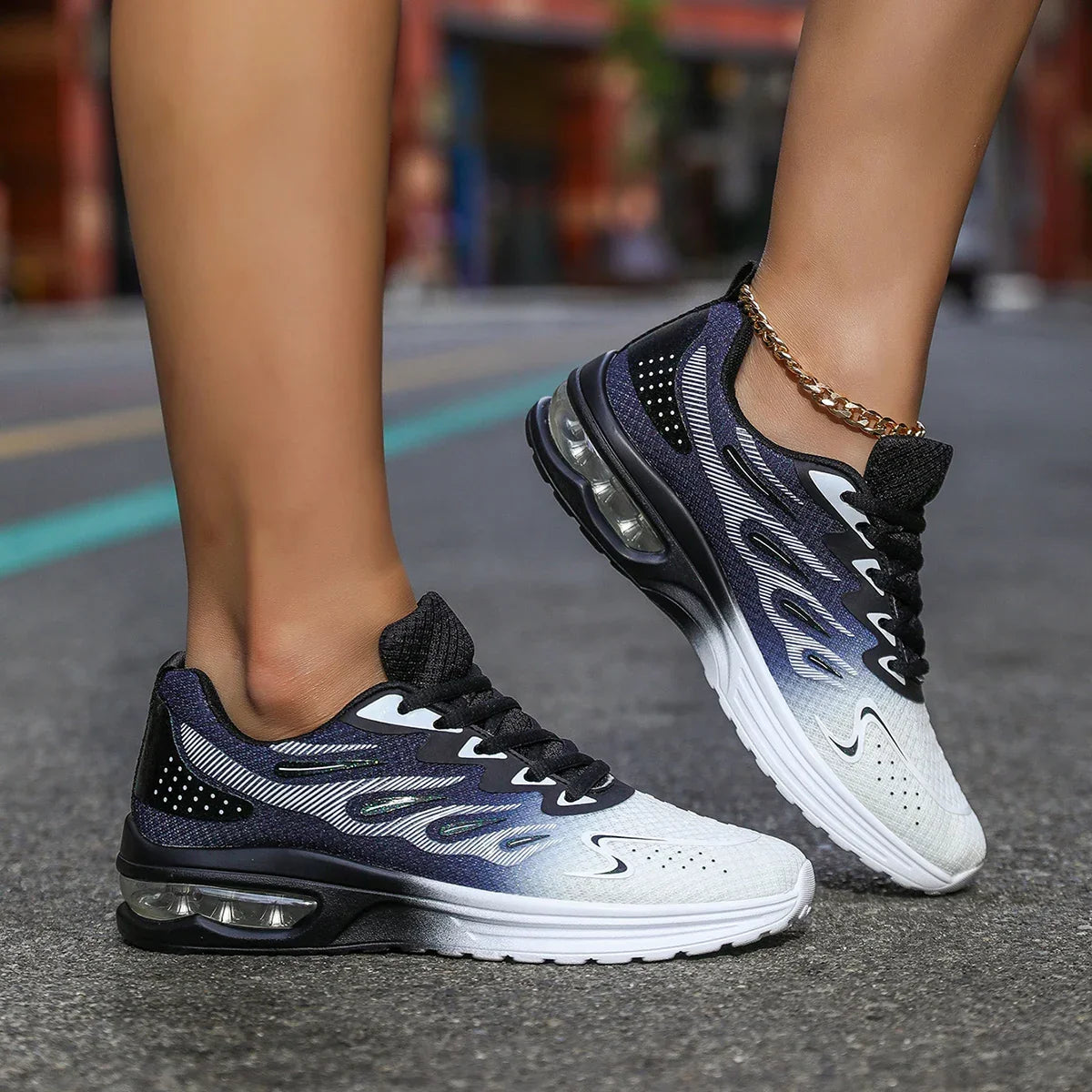 Sneakers for Women Orthopedic Sneakers Walking Shoes for Women, Lightweight Casual Tennis Sneakers Air Running Shoes - Evallys.com