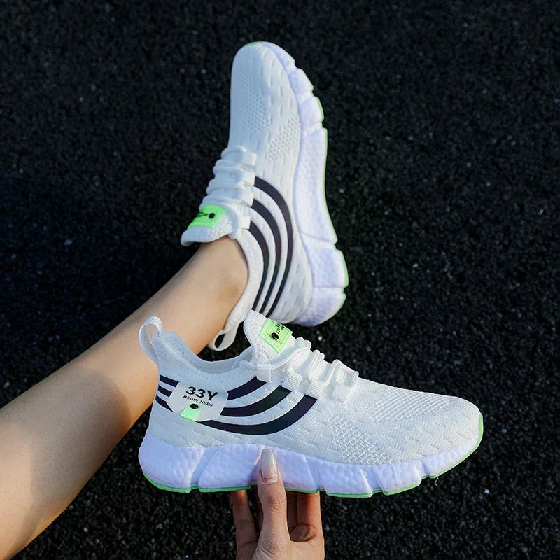 Men’s Lightweight Mesh Sneakers – Breathable Summer Running Shoes - Evallys.com