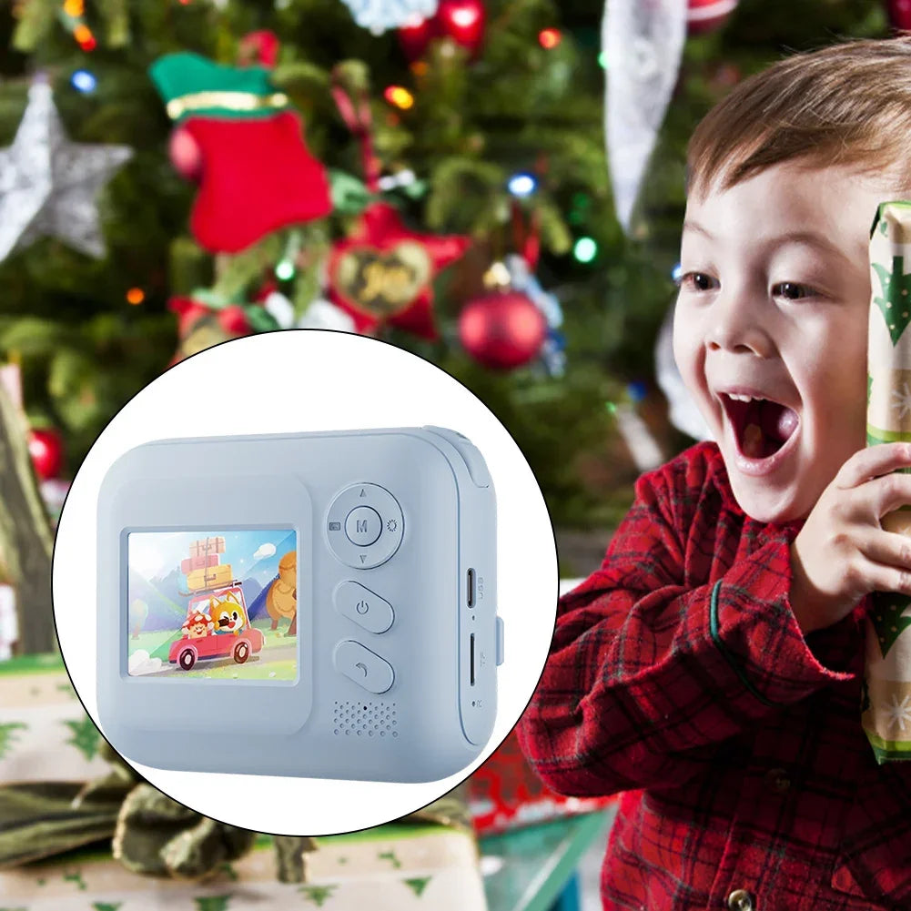 1080P Instant Print Camera Type-C Charging Instant Photo Printing Camera Portable Digital Camera for Girls Boys Birthday Gifts - Evallys.com