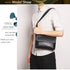 Crazy Horse Leather Men's Shoulder Bag Genuine Leather Small Bag Crossbody Cowhide Bag for Man High Quality Men Satchel Bags - Evallys.com