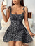 Women’s Summer Floral Spaghetti Strap Mini Dress – Beach Sundress 2025 - Evallys.com