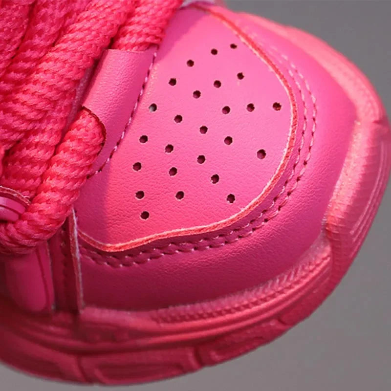 Kids Sports Shoes Children Casual Running Shoes for Boys Girls Air Mesh Breathable Fashion Sneakers Spring Summer Anti-skid Soft - Evallys.com