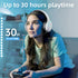 Kofire UG-05 Gaming Headphones 2.4G BT5.0 Wireless Headset With Mic RBG Light Vibration Bluetooth Earphone For PS4 PS5 PC Switch - Evallys.com
