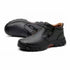 Mens Work Boots Composite Toe Safety Footwear Metatarsal Guard Puncture-Proof Construction Work Shoes Anti-Slip Rubber Outsole - Evallys.com