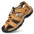 Men’s Genuine Leather Summer Sandals – Casual Outdoor Beach Shoes - Evallys.com