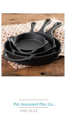 Rametto Professional Grade 8-Piece Cookware Set Anodized Aluminum Enamel Cast Iron Stainless Steel Oven Safe Dishwasher Safe - Evallys.com