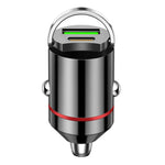 200W Mini Dual Ports USB Car Charger Lighter Fast Charging Car Phone Charger Adapter for iPhone 13 12 Xiaomi Huawei Samsung - Evallys.com