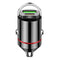 200W Mini Dual Ports USB Car Charger Lighter Fast Charging Car Phone Charger Adapter for iPhone 13 12 Xiaomi Huawei Samsung - Evallys.com