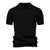 AIOPESON Men's Summer Breathable Polo Shirt Short Sleeve Solid Color Casual Polo Shirts for Men Lightweight Stretch Polo ﻿ - Evallys.com