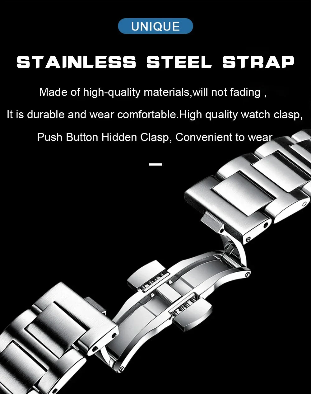 POEDAGAR Luxury Casual Watch Top Brand Fashion Square Dial Stainless Steel Calendar Luminous Waterproof Men Watch Male Clock+Box - Evallys.com