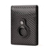 RFID Cowhide Leather Small Wallets AirTag high quality Man's Card Holders Short Wallets Money Clips Women - Evallys.com