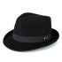 Men's Wool Fedora Hat – Winter Warm Felt Jazz Cap for Parties - Evallys.com