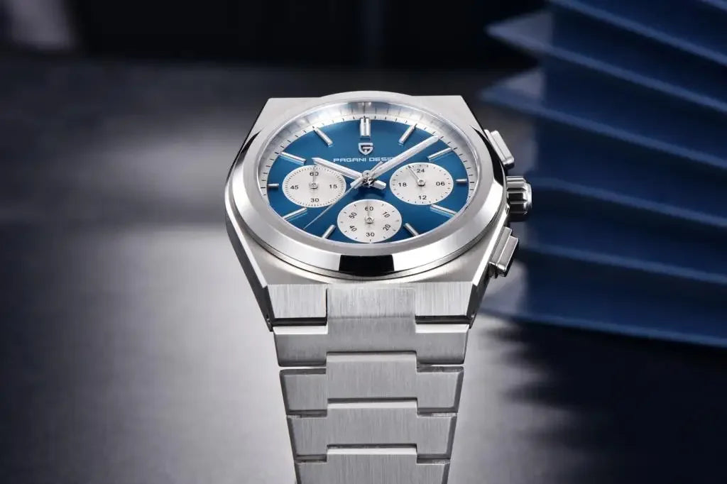 PAGANI DESIGN 2024 New Men Watches Quartz Business Watches VK63 Mens Clock Top Brand Luxury Watch Men Chronograph Watch for Men - Evallys.com