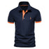 AIOPESON Embroidery 35% Cotton Polo Shirts for Men Casual Solid Color Slim Fit Mens Polos New Summer Fashion Brand Men Clothing - Evallys.com