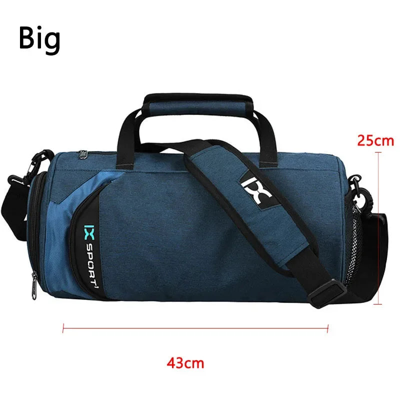 Men’s Travel Duffel Bag – Gym, Fitness, Wet/Dry, Shoe Compartment - Evallys.com