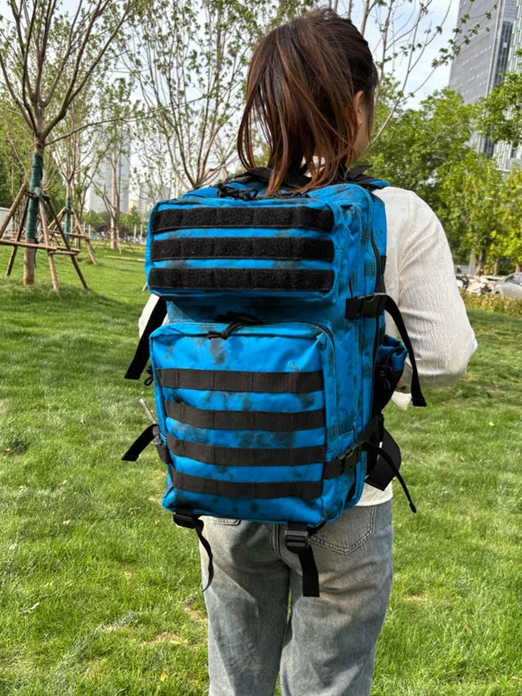 45L Tactical Outdoor Backpack – Waterproof Hiking & Camping Bag - Evallys.com