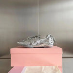 Women’s Lace-Up Ballet Flats – Leather Sneakers & Ballerina Loafers - Evallys.com