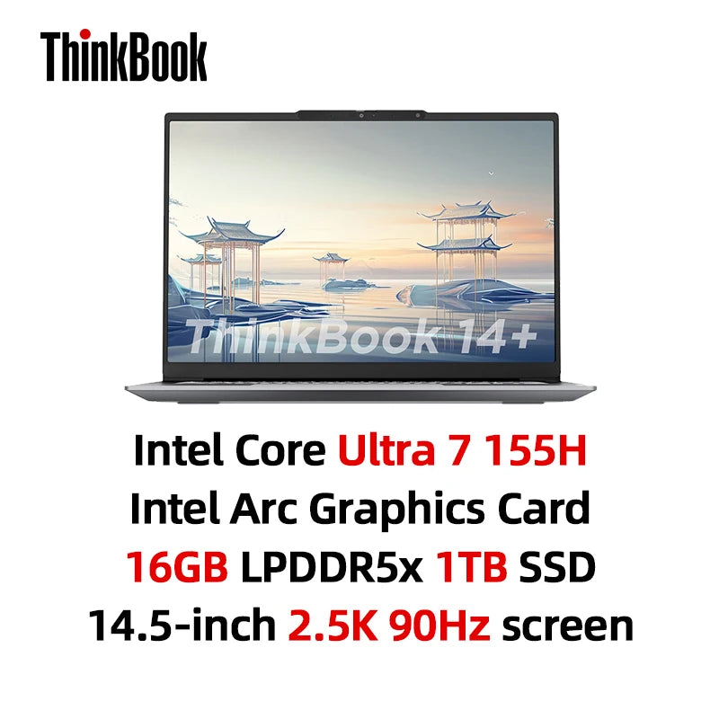 Lenovo ThinkBook 14+ 2024 AI laptop Core Evo Ultra 5 Intel Arc /RTX4050 Graphics 16GB/32GB LPDDR5X 1T SSD 14.5-inch Notebook PC