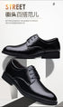 Mens Leather Dress Shoes Men's Formal Social Male Shoe Casual Business Pointed Toe Luxury Party Designer Shoes for Men - Evallys.com