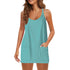 Women’s Sport Mini Dress – Sleeveless Summer Casual Tennis Dress - Evallys.com
