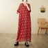 Bohemian Summer Maxi Dress – Vintage Loose Beach Streetwear - Evallys.com