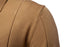 AIOPESON Men's Solid Color Sport Zipper Polo Shirt Athletic Social Polo Shirts for Men Office Slim Fit Polo - Evallys.com