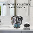 Sunglasses Holder Organizer 360Rotatable Stainless Steel Eyeglasses Display Stand Eyewear Storage Rack For Desk Dresser