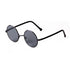 Steampunk Small Round Sunglasses Men 2022 Brand Vintage Metal Mirror Film Women Sun Glasses Cool Circle Shade Eyewear Male UV400 - Evallys.com
