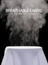 Round Neck T-Shirt 7-Piece White Ultra-Light Men's Quick-Drying Breathable Sweat-Absorbent Shirt Suitable for Fitness Gym and Ru - Evallys.com
