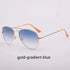 Top Quality Real Glass Lenses Men Women Sunglasses Brand Fashion Pilot Metal Frame Classic Style Outdoor UV400 Sun Glasses - Evallys.com