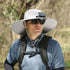 Solar Powered UV Protection Hat – Fan Cooling Wide Brim Cap - Evallys.com