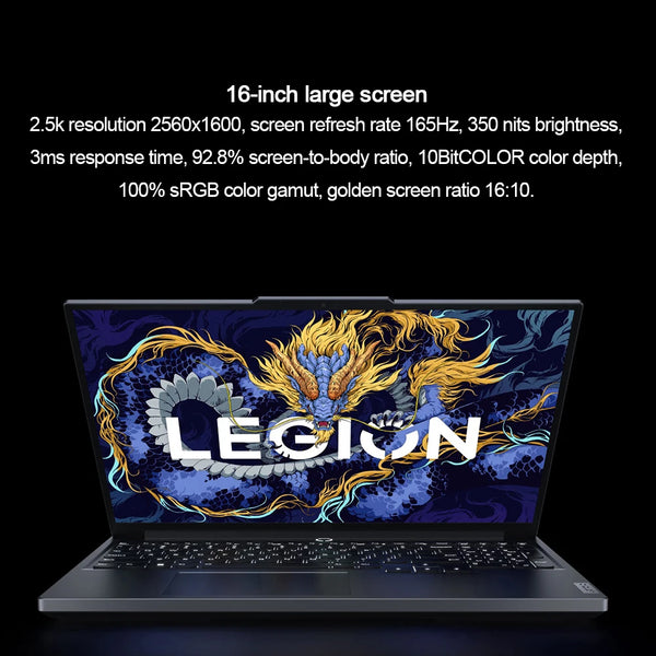 Lenovo LEGION Y7000P 2024 Gaming Laptop Intel i7-14650HX 14700HX NVIDIA RTX 4050 4060 4070 16"Inch 2.5K 165Hz Gamer PC Notebook - Evallys.com # #