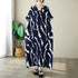 Bohemian Summer Maxi Dress – Vintage Loose Beach Streetwear - Evallys.com