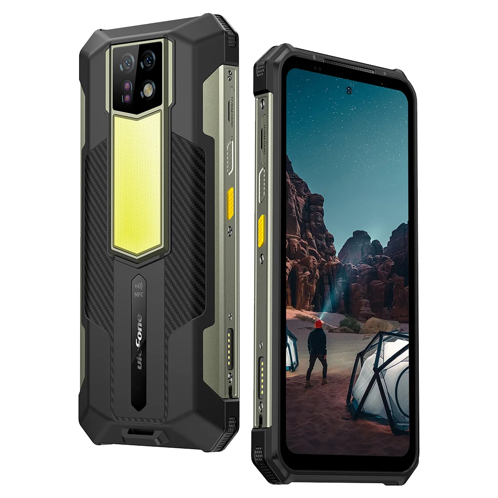 Armor 24 Rugged Phone 22000Mah up to 24GB+ 256GB 6.78"120Hz Smartphone 64MP+64MP NFC Phone LED Light Global Version - Evallys.com # #