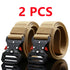 2pcs Versatile Men's Tactical Belts - Durable, Adjustable Design - for Outdoor Hunting & Sports Enthusiasts - Evallys.com