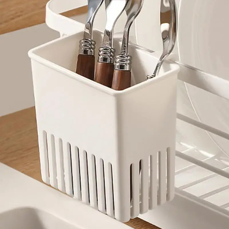 Kitchen tableware Drying Rack Utensil Silverware Storage Holder Quick Drying Drainage Rack For chopsticks fork knife Spoon