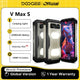 World Premiere DOOGEE V Max S 5G Rugged Phone Dual Camping Lights 22000mAh Battery 24GB(8+16) 256GB 108MP AI Camera Smartphone - Evallys.com