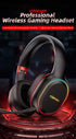 Kofire UG-05 Gaming Headphones 2.4G BT5.0 Wireless Headset With Mic RBG Light Vibration Bluetooth Earphone For PS4 PS5 PC Switch - Evallys.com