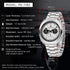 PAGANI DESIGN 2024 New Panda Dial Men Watches Luxury Quartz Watch For Men Japan VK63 Sport Chronograph Sapphire glass Wristwatch - Evallys.com